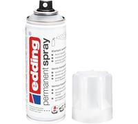 edding 5200 spray permanente de laca transparente - transparente mate - 200 ml - spray de pintura acrílica con acabado mate - para sellar y proteger la pintura - pintura acrílica transparente