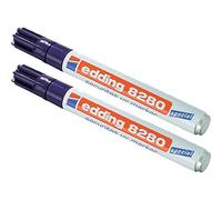 edding 4-8280100_2 - Rotulador permanente para rayos UV (2 unidades)