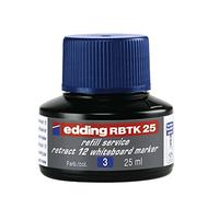 Edding 4 de rbtk25003 recarga de tinta rbtk 25 para Service Retract 12 Whiteboard Marker, 25 ml, color azul
