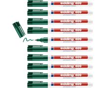 Rotulador edding marcador permanente 400 verde punta redonda 1 mm