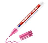 edding 400 marcador permanente - rosa - 1 rotulador - punta fina redonda 1 mm -