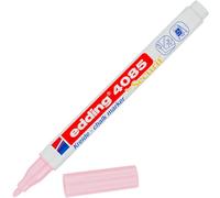EDDING 4085PRO - Marcador de tiza, 1-2 mm, rosa pastel