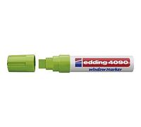 Edding 4090 4-4090011 Marcador de tiza verde claro 4 mm, 15 mm