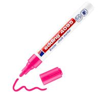 edding 4095 chalk marker - neon-pink - 1 chalk pen - round nib 2-3 mm - medium-n