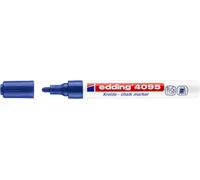 Edding 4095 Rotulador de tiza azul redondo de 2-3 mm