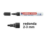 Edding 4095 Rotulador de tiza rojo redondo de 2-3 mm