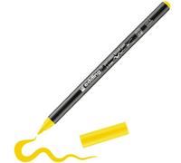 edding 4200 rotulador con punta de pincel para porcelana - amarillo - 1 rotulador - punta de pincel de 1-4mm - para pintar y decorar cerámica - tinta resistente a la luz y lavavajillas, secado rápido