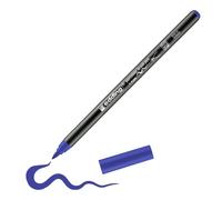 edding 4200 rotulador con punta de pincel para porcelana - azul - 1 rotulador - punta de pincel de 1-4 mm - para pintar y decorar cerámica - tinta resistente a la luz y lavavajillas, secado rápido