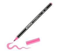 edding 4200 rotulador con punta de pincel para porcelana - rosa - 1 rotulador - punta de pincel de 1-4 mm - para pintar y decorar cerámica - tinta resistente a la luz y lavavajillas, secado rápido