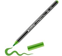 edding 4200 rotulador con punta de pincel para porcelana - verde claro - 1 rotulador - punta de pincel de 1-4 mm - pintar y decorar cerámica - tinta resistente a la luz y lavavajillas, secado rápido