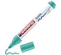 edding 4500 marcador textil - verde pálido - 1 rotulador - punta redonda de 2-3 mm - rotuladores textiles permanentes para dibujar y caligrafiar sobre tejidos, resistentes a lavados de hasta 60 °C