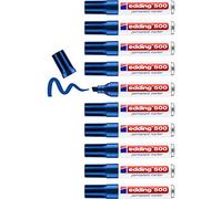 Rotulador edding marcador permanente 500 azul -punta biselada 7 mm recargable