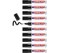 Rotulador edding marcador permanente 500 negro -punta biselada 7 mm
