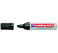 Edding 500 Permanent Marker Black (10) - Marcador permanente (Negro)