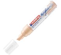 Edding 5000-255 - 1 Marcador Acrílico de Trazo Grueso - Punta Biselada Ancha 5-10 mm - Beige