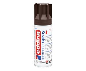 Edding 5200 spray de pintura acrilica permanente marron oscuro mate 200 ml.