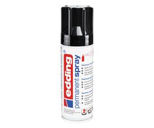 Edding 5200 spray de pintura acrilica permanente negro brillante 200 ml.