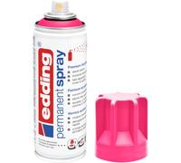edding Spray de pintura en aerosol 5200 – 200 ml, rosa neón mate