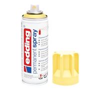 edding 5200 spray permanente - amarillo pastel - 200 ml - pintura acrílica para pintar y decorar vidrio, metal, madera, cerámica, plástico, lienzo - aerosol, spray acrílico, spray de pintura