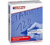 Edding 550 Caja 10 Rotuladores Permanentes Azul