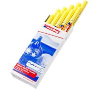 Edding 751 Marcador De Pintura Brillante Pastel Amarillo 10 Piezas 1-2mm