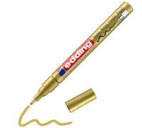 edding 751 marcador de tinta opaca brillante - oro (metálico) - 1 rotulador - pu