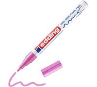 Edding 751 Rotulador de tinta opaca | 1-2 mm | punta redonda | rosa