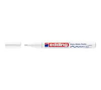 EDDING 751 - Rotuladores de pintura brillante (1 - 2 mm, 10 unidades), color blanco