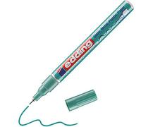 edding Marcador 780 – tinta opaca brillante, punta extrafina 0,8 mm – verde metálico, 1 rotulador