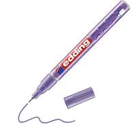 edding Marcador 780 tinta opaca brillante – violeta metálico – punta extrafina 0,8 mm – permanente