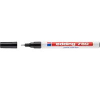 edding Rotulador Glanzlack-Marker 780 Fino 0,8 mm – Paquete de 8 colores a elegir – Negro, 1