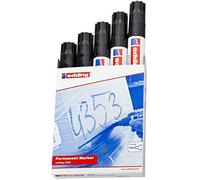 Rotulador edding marcador permanente 800 negro -punta biselada 12 mm