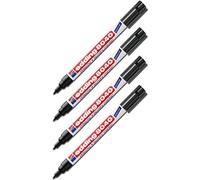 Edding 8040 - Marcador de ropa, color negro 4 ×