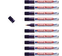 Edding Rotulador de seguridad 8280UV – visible bajo luz ultravioleta – punta redonda 1,5 mm