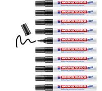Edding 8300 Industry Permanent Marker Black (10) - Marcador (Negro)