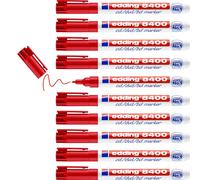 Edding 8400 CD/DVD Marker Red (10) - Marcador (Rojo)