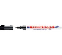 Edding 8404 rotulador aeroespacial permanente negro, punta redonda 0,75 mm