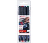 Edding 8407 - Marcador de cables (4 unidades), color blanco