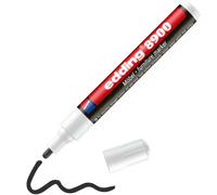 edding 8900 marcador para muebles, negro, punta redonda 1,5-2 mm, para cubrir rasguños y desperfectos en chapa, madera maciza, mesas y escritorios