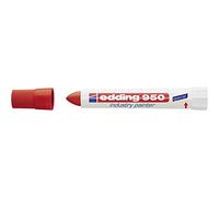 EDDING 950RT - Marcador de pasta industrial, 10,0 mm, rojo