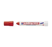 Edding 950 rotulador industrial rojo de punta redonda (10 mm)