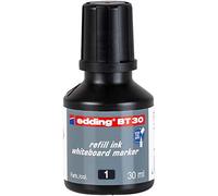EDDING BT30001 - Tinta de relleno, marcador para pizarra blanca, BT 30, negro