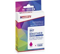 edding Cartucho de tinta compatible con Brother LC-123M Magenta EDD-447 18-447-01