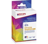 edding Cartucho de tinta compatible con Epson T1295, T1291, T1292, T1293, T1294, color negro, cian, magenta, gel