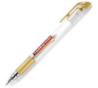 edding 2185 roller gel - oro - 1 rotulador - 0,7 mm - bolígrafo de gel para escribir, colorear o decorar bullet journals - rotulador de gel para mandalas
