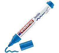 Edding Rotulador permanente e-370 punta bala 1 mm Azul claro