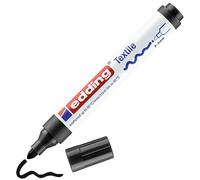 Edding e-370 Rotulador Permanente con Bala Punta 1MM - Negro, 1