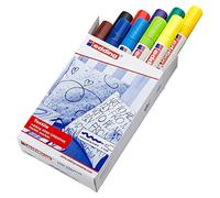 Edding e-4500 Permanente Tejido Bolígrafos con Redondeado Puntas 2 a 3mm Juego de 10