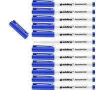 edding Handwriter - Bolígrafo de escritura a mano, tinta azul, 0,6 mm, 12 unidades