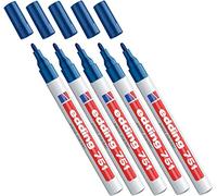 edding Marcador de pintura 751 (5 rotuladores, azul)